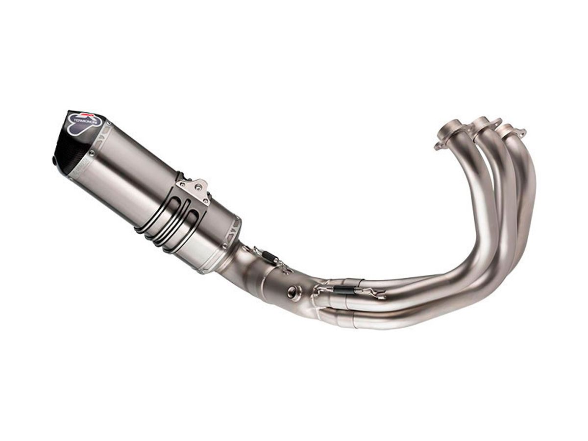 Scarico Completo Termignoni Racing in Acciaio Inox con Terminale Relevance in Titanio per YAMAHA MT-09 2014-2020