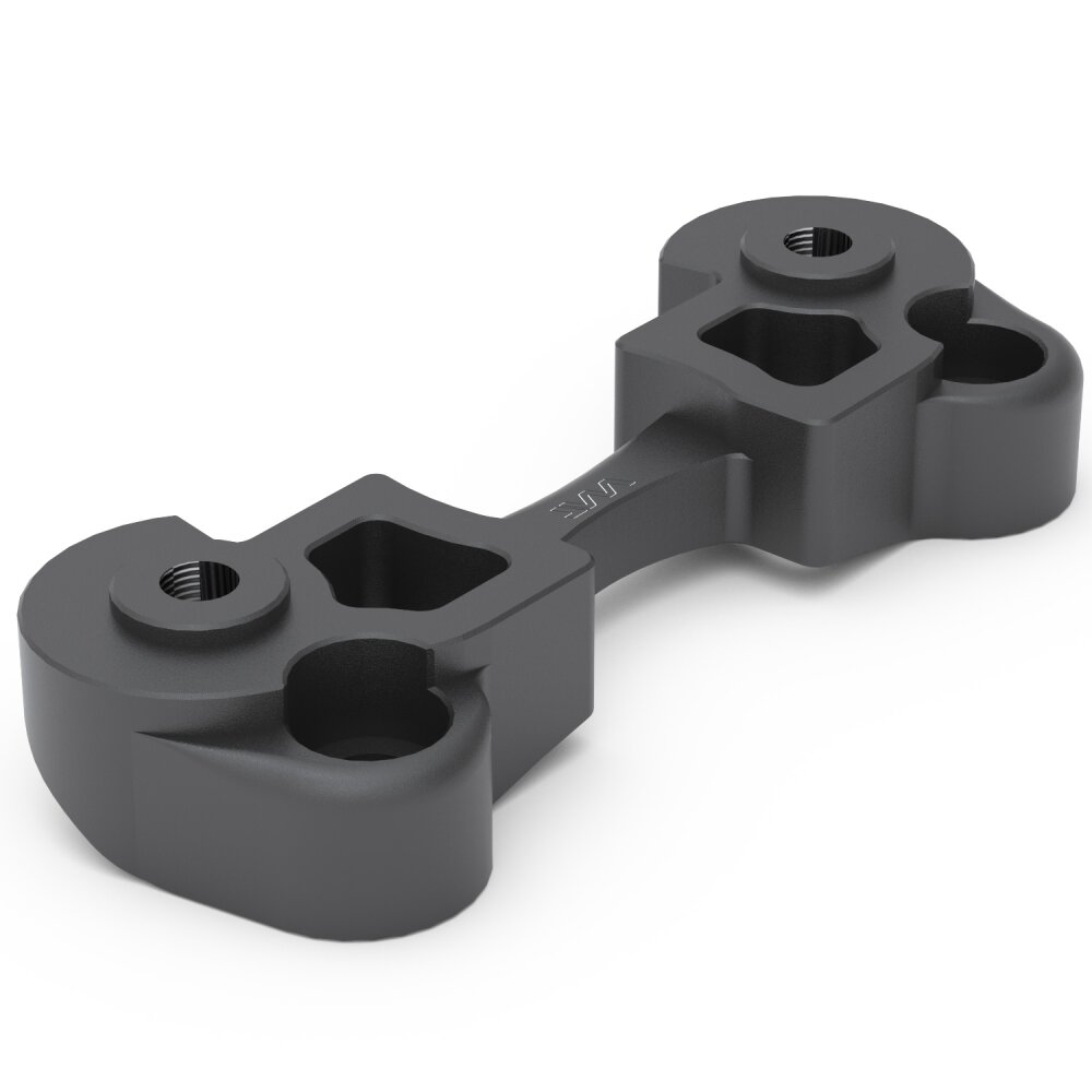 Riser manubrio rialzati 25 mm e arretrati 25 mm per DUCATI SCRAMBLER 800 ICON 2023-2025