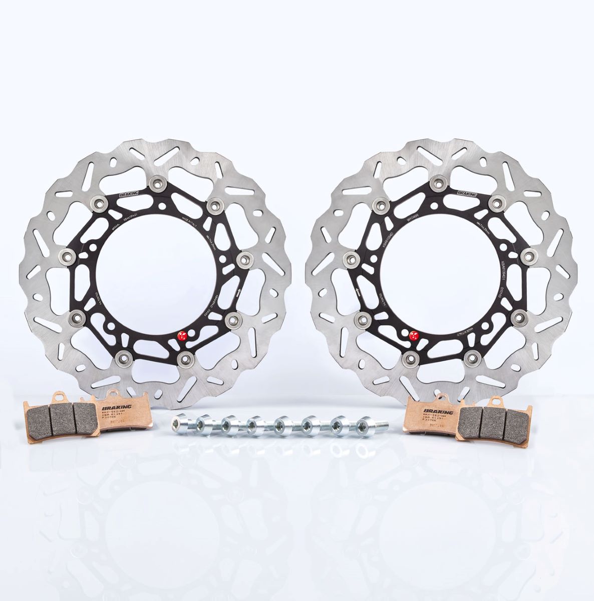 Kit maggiorazione dischi freno Braking SK2 da 300 mm per YAMAHA T-MAX 530 2015-2019