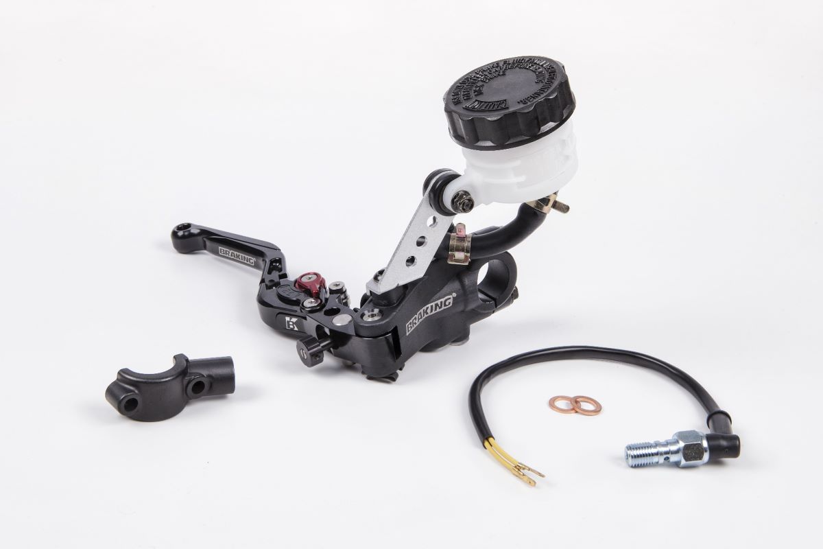 Pompa freno radiale Braking RS-B1 Ø13 mm con leva Nera