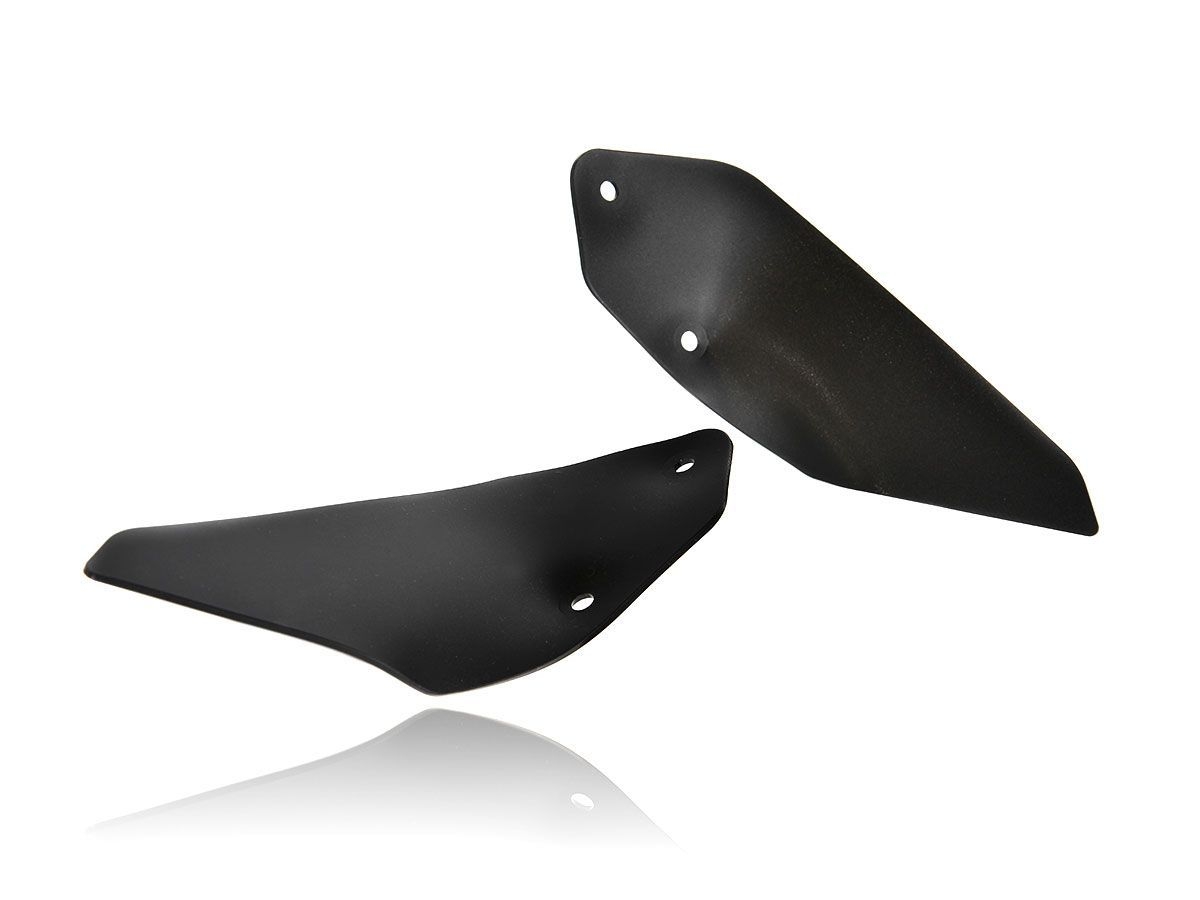 Coppia deflettori WRS Nero opaco per BMW R 1200 GS ADVENTURE 2014-2018