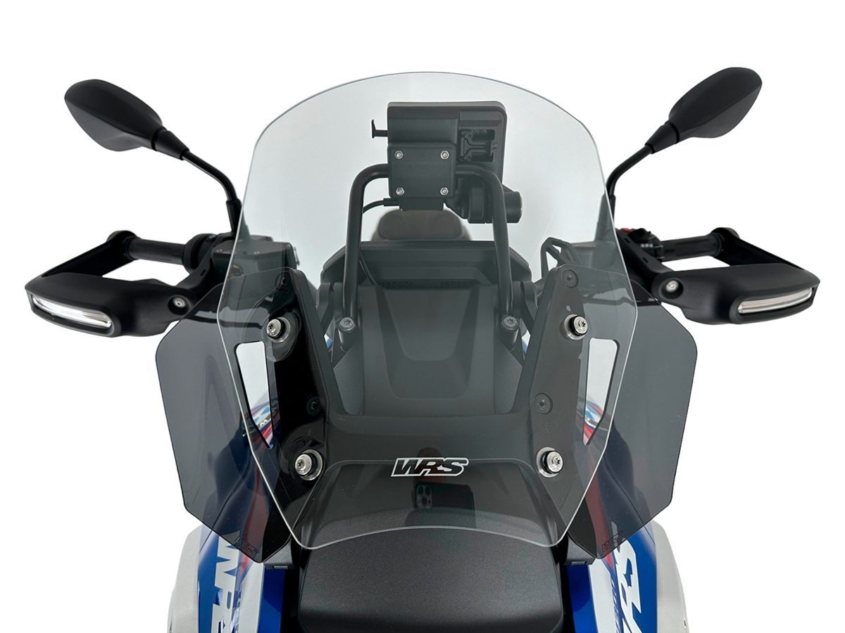 Coppia deflettori maggiorati WRS Nero opaco per BMW R 1300 GS 2023-2026