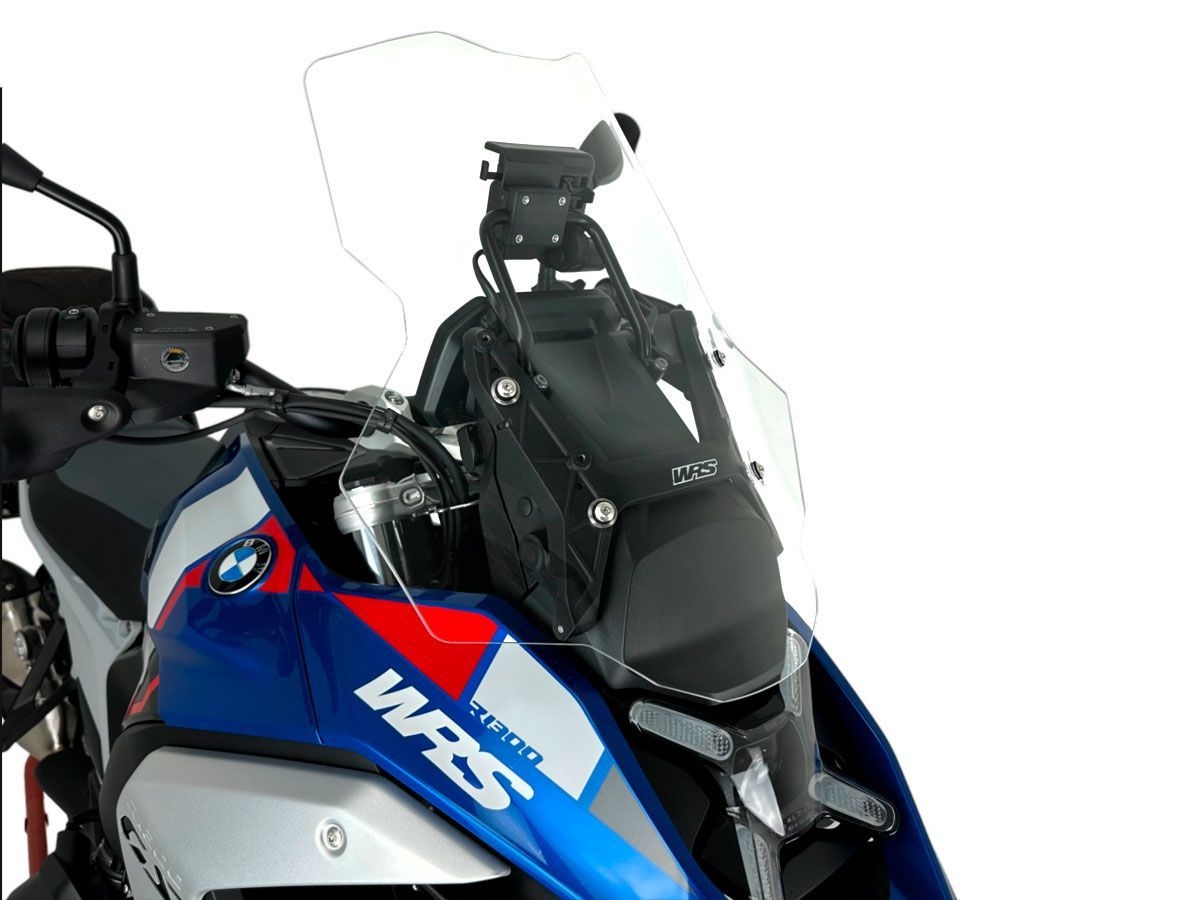 Cupolino WRS Caponord Plus Trasparente senza radar per BMW R 1300 GS 2023-2026