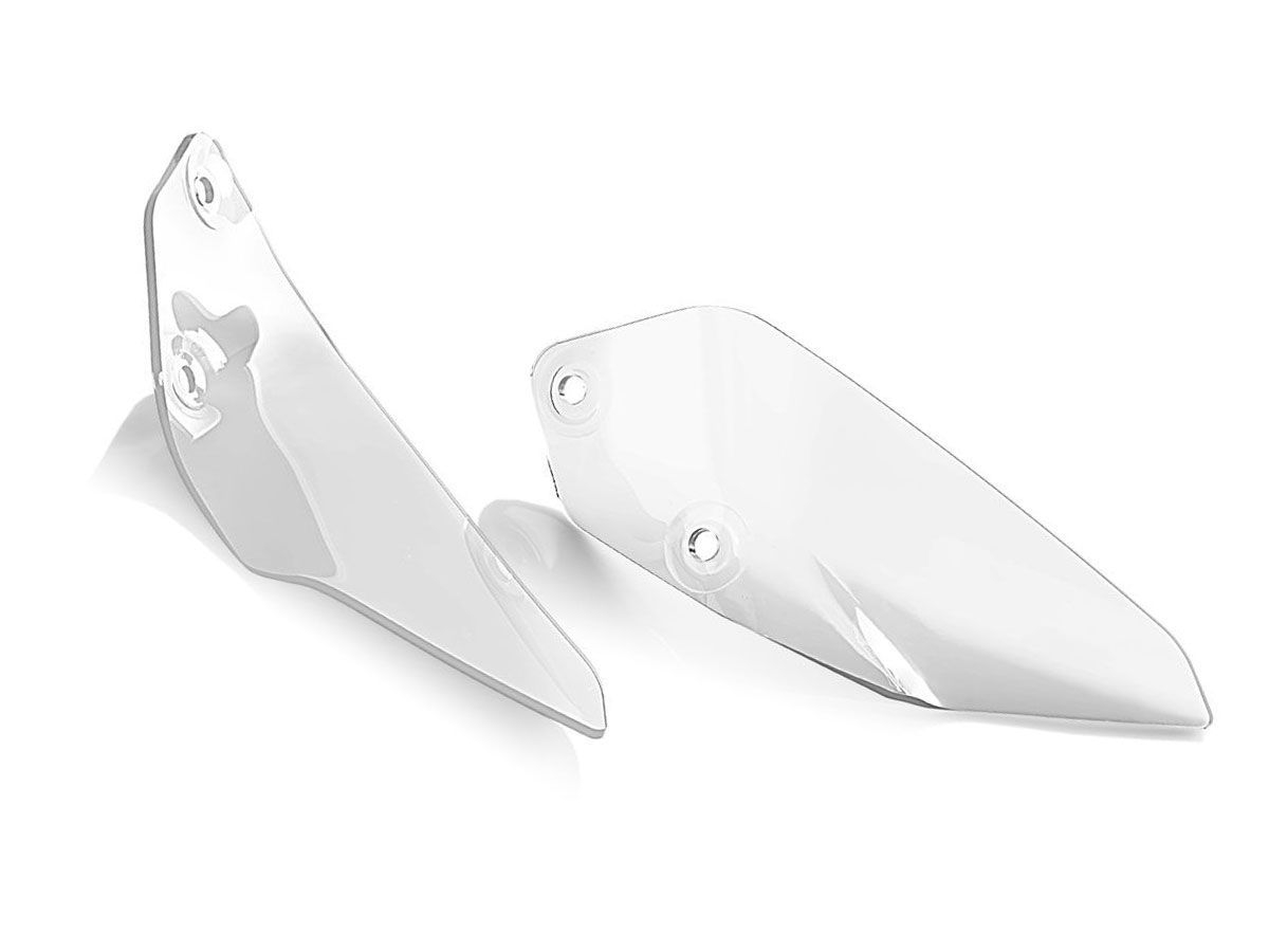 Coppia deflettori maggiorati WRS Trasparente per BMW R 1200 GS ADVENTURE 2014-2018