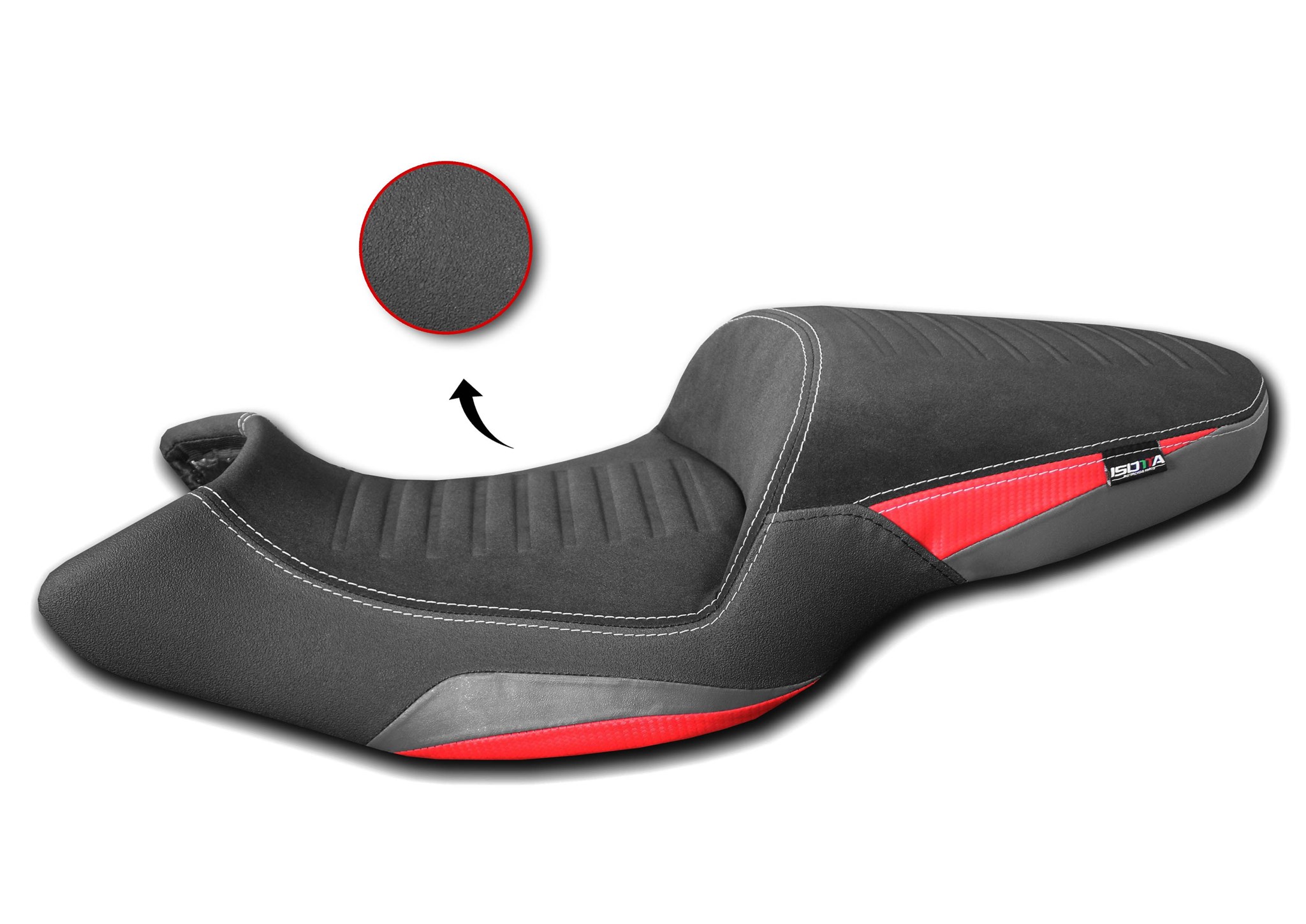 Sella comfort ribassata 2,5 cm Rossa Isotta per BMW F 900 R 2021-2025
