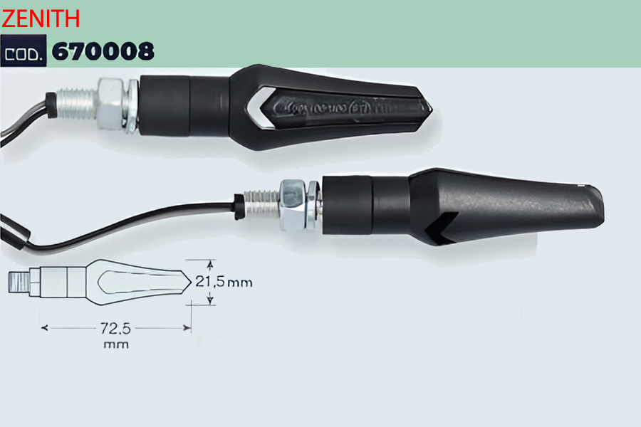 Frecce Led Zenith Mototec