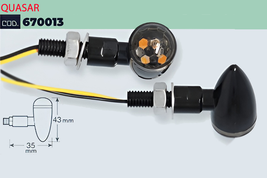 Frecce Led Quasar Mototec