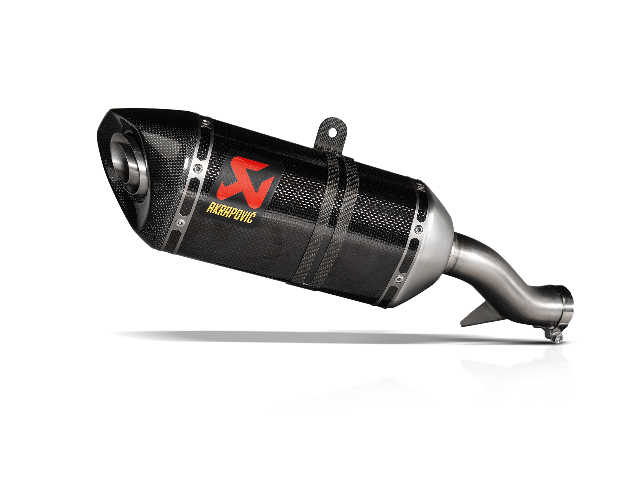 Silenziatore omologato Akrapovic Carbonio con fondello in carbonio per HONDA CB 500 X 2020-2024