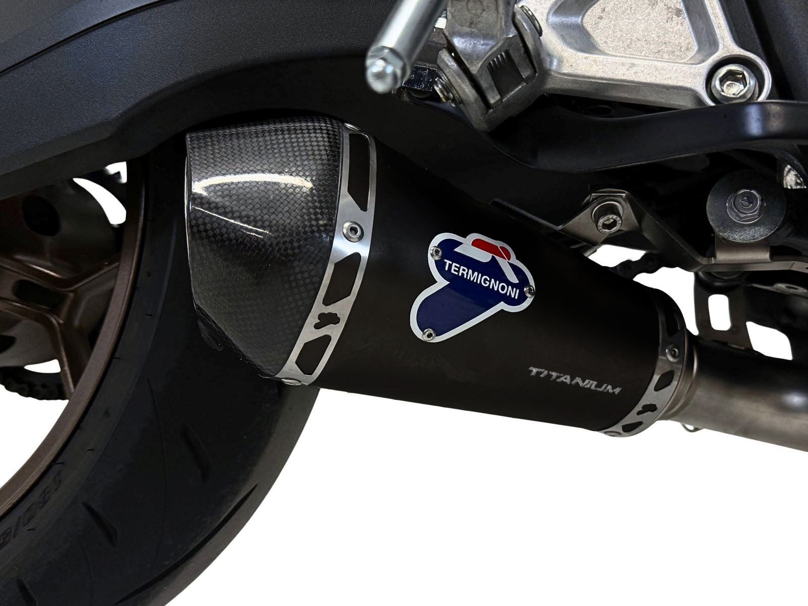 Scarico Completo Termignoni Racing in Titanio Nero Conico per HONDA CB 650 R 2020-2025