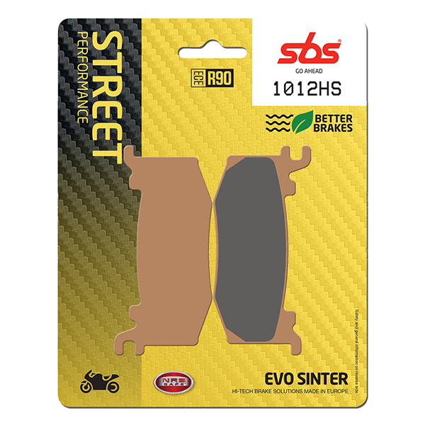 Set pastiglie freno anteriori SBS serie HS per KTM 990 RC R 2026