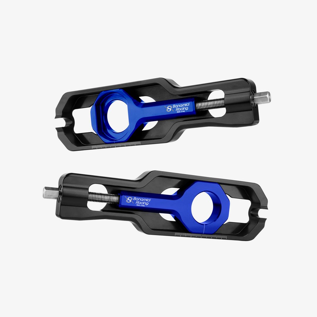 Coppia di Tendicatena Blu Bonamici Racing per BMW S 1000 RR 2023-2025