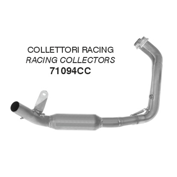 Collettori racing Arrow in Acciaio per YAMAHA MT-07 2025