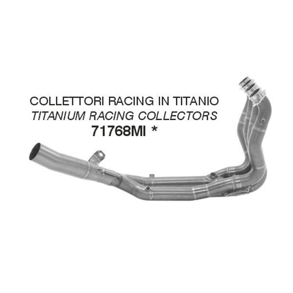 Collettori racing Arrow in Titanio per BMW S 1000 RR 2025