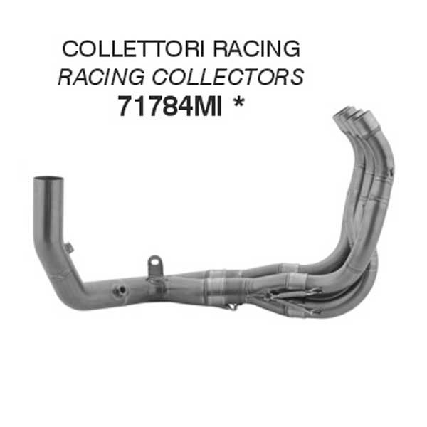 Collettori racing Arrow in Acciaio per HONDA CBR 600 RR 2024-2025