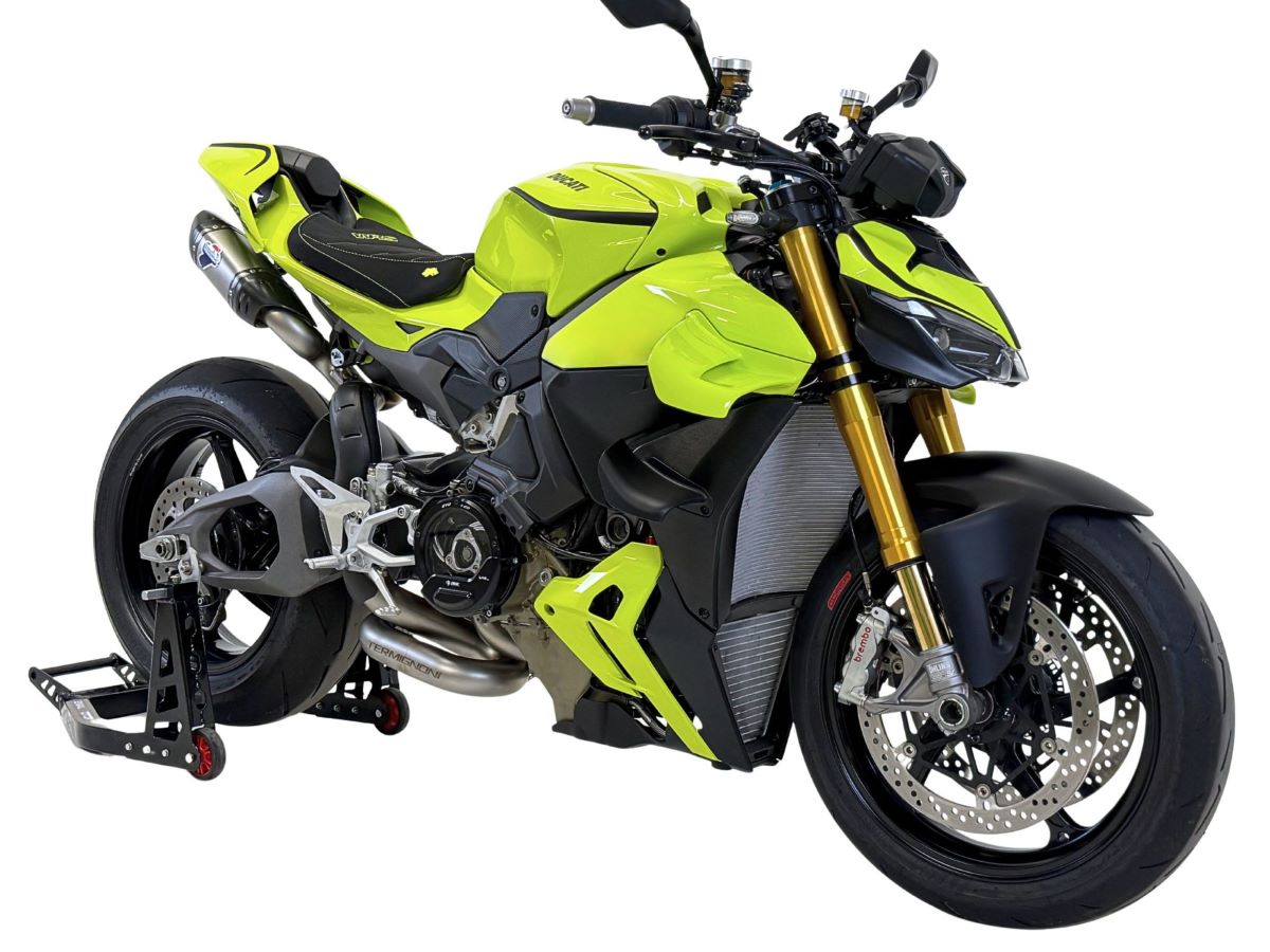 Scarico Semi-Completo Termignoni Racing in Acciaio Inox con Terminali in Titanio per DUCATI STREETFIGHTER V4 2025