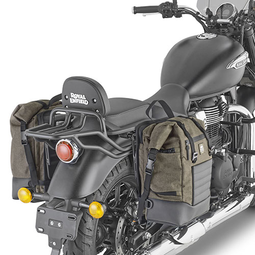 Telaietti specifici Kappa per una coppia borse laterali RB105 per ROYAL ENFIELD METEOR 350 2021-2025