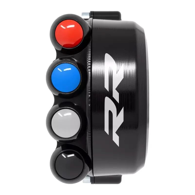 Comando Gas Jetprime con Pulsantiera Integrata Nera con Logo e Bracciale per BMW S 1000 RR 2015-2020