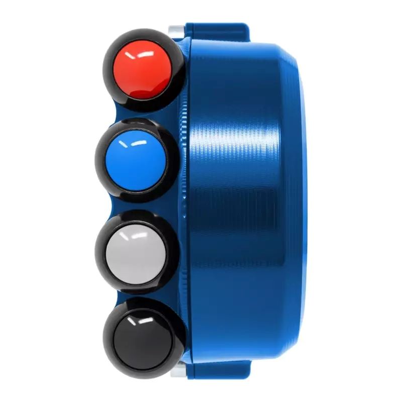 Comando Gas Jetprime con Pulsantiera Integrata Blu per BMW S 1000 RR 2015-2020