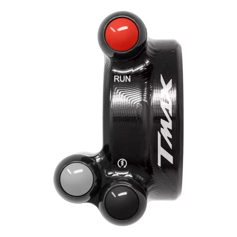 Comando Gas Jetprime con Pulsantiera Integrata con Logo per YAMAHA T-MAX 500 2008-2011