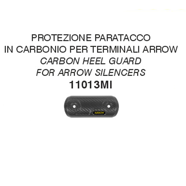 Cover paratacco in carbonio Arrow per KOVE 800X PRO 2024