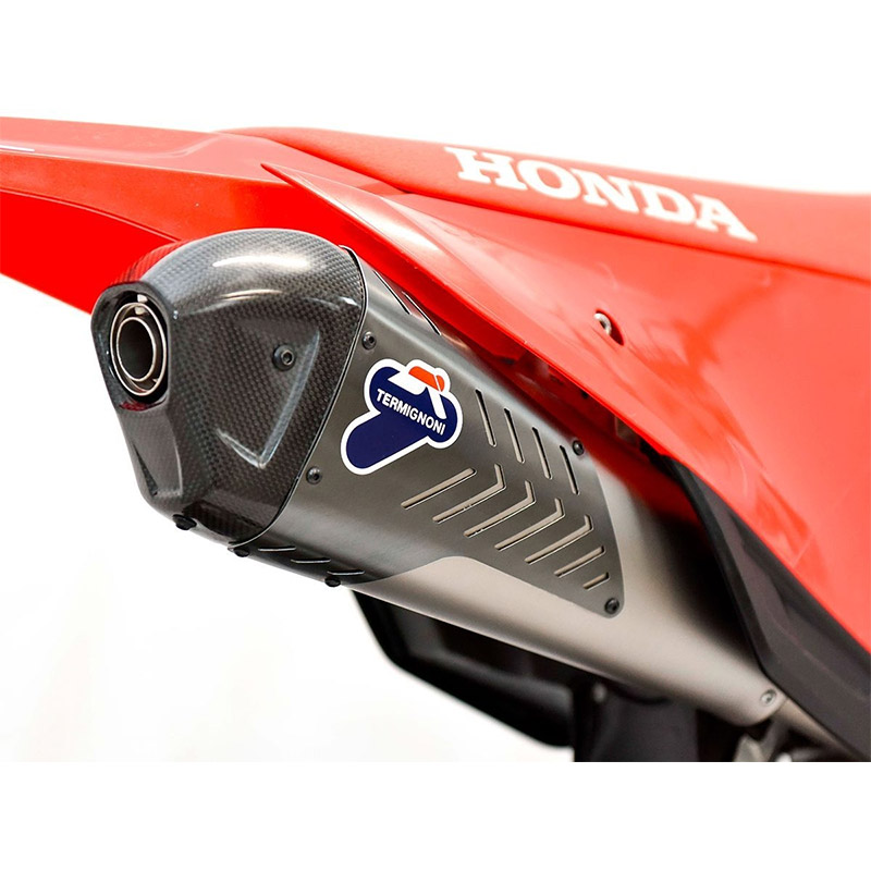 Scarico Completo Termignoni Racing in Acciaio Inox Versione Enduro per HONDA CRF 250 /RX 2021-2025