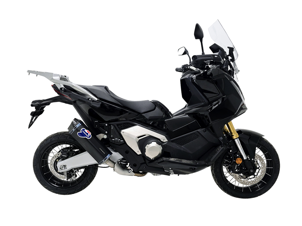 Silenziatore Termignoni Omologato Euro 5+ in Titanio Verniciato Nero per HONDA X-ADV 750 2025