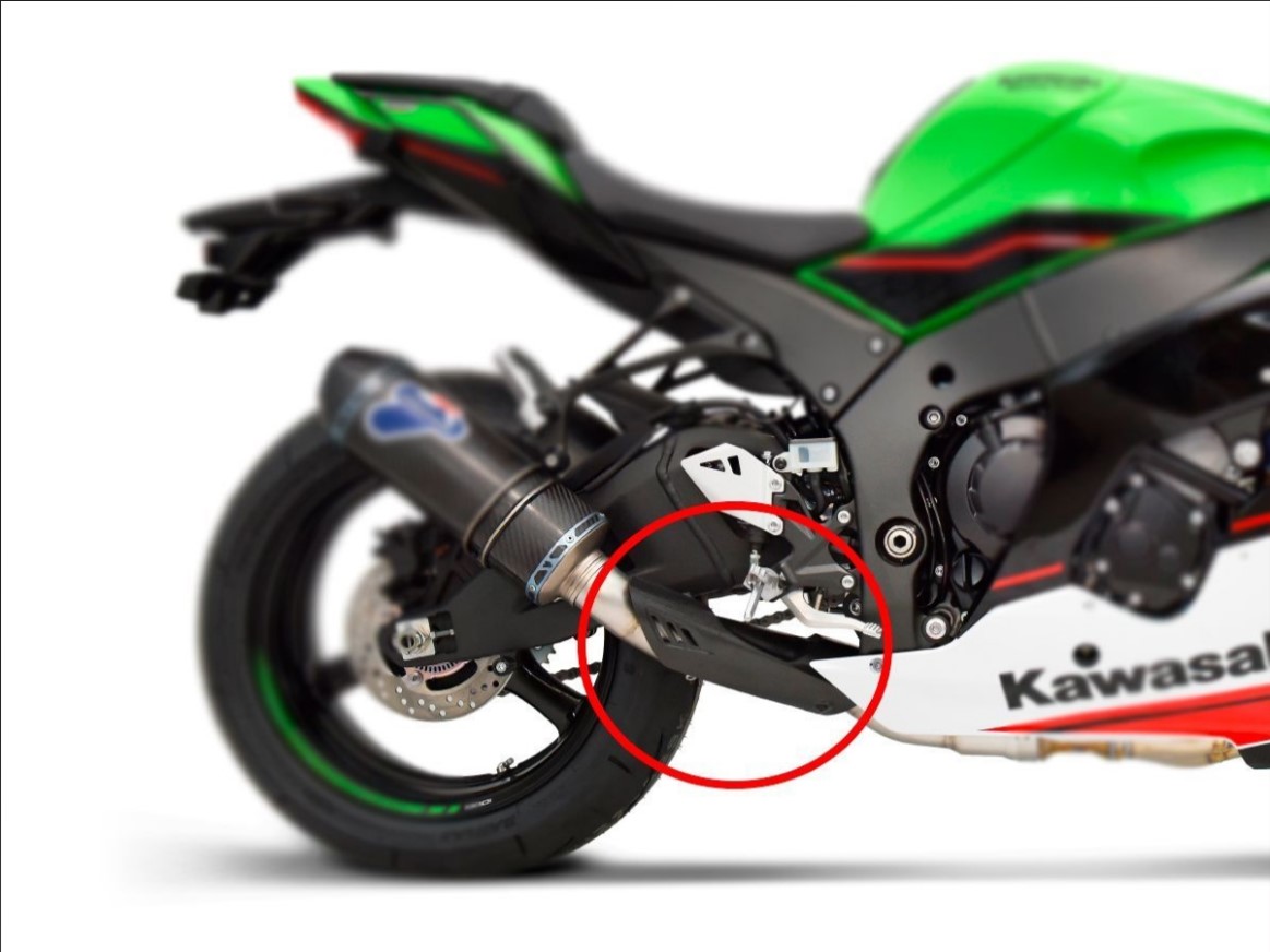 Paracalore Termignoni in Carbonio per KAWASAKI ZX-10 R 2020-2024