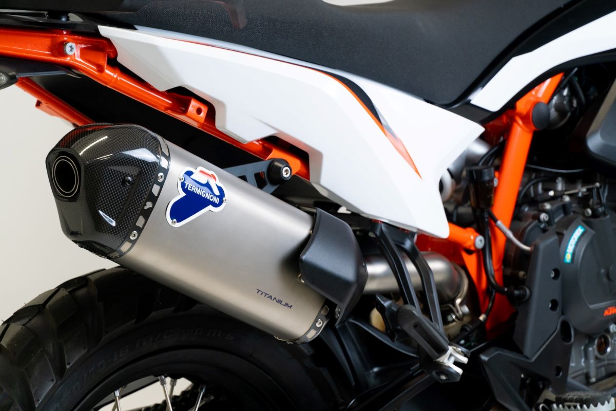 Silenziatore Termignoni Omologato E5 in Titanio per KTM 790 ADVENTURE 2023-2024