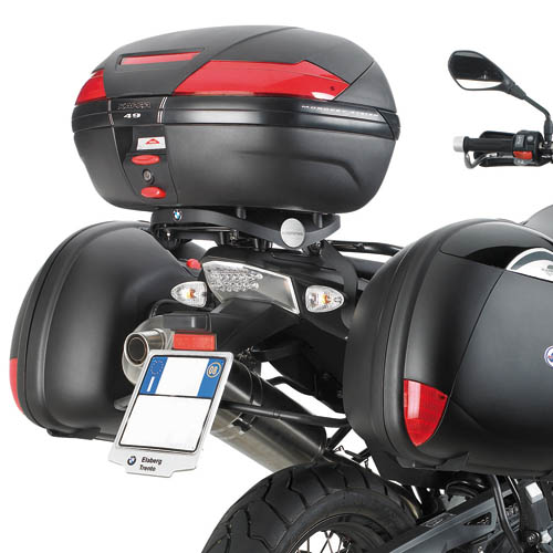 Portavaligie laterale Kappa specifico per valigie MONOKEY o RETRO FIT per BMW F 800 GS 2008-2011