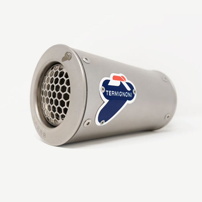 Kit Silenziatore GP2R-R Termignoni Racing in Acciaio Inox con Tubo di Raccordo per YAMAHA MT-03 2016-2020