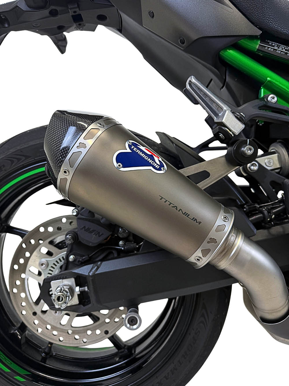 Slip On Kit Racing Termignoni Relevance Conico in Titanio per KAWASAKI Z 900 2024-2025