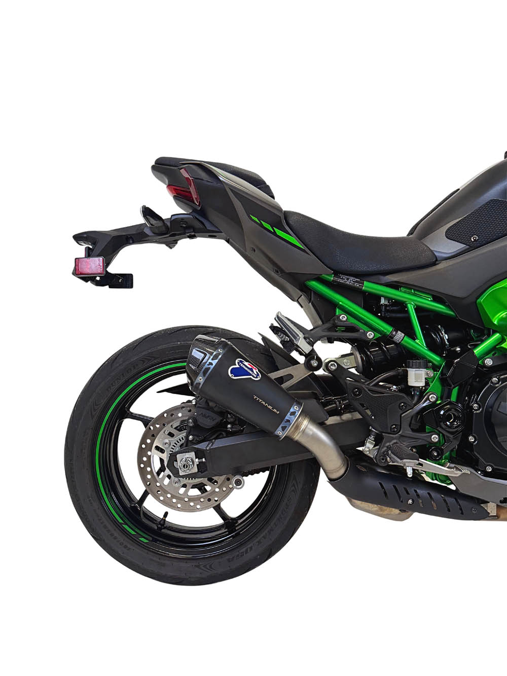 Slip On Kit Racing Termignoni HEB in Titanio Nero per KAWASAKI Z 900 2024-2025