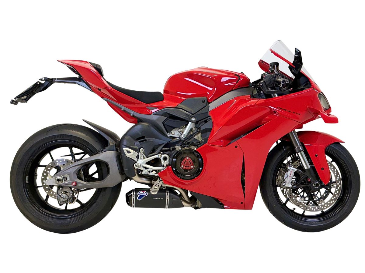 Slip-On Kit Termignoni Racing in Titanio Nero per DUCATI PANIGALE V4 /S 2025
