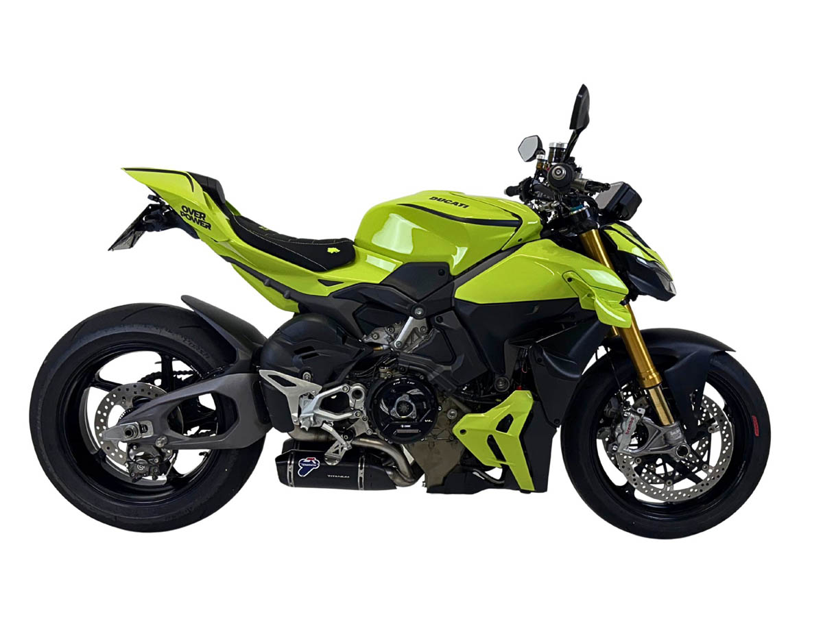 Slip-On Kit Termignoni Racing in Titanio Nero per DUCATI STREETFIGHTER V4 /S 2025
