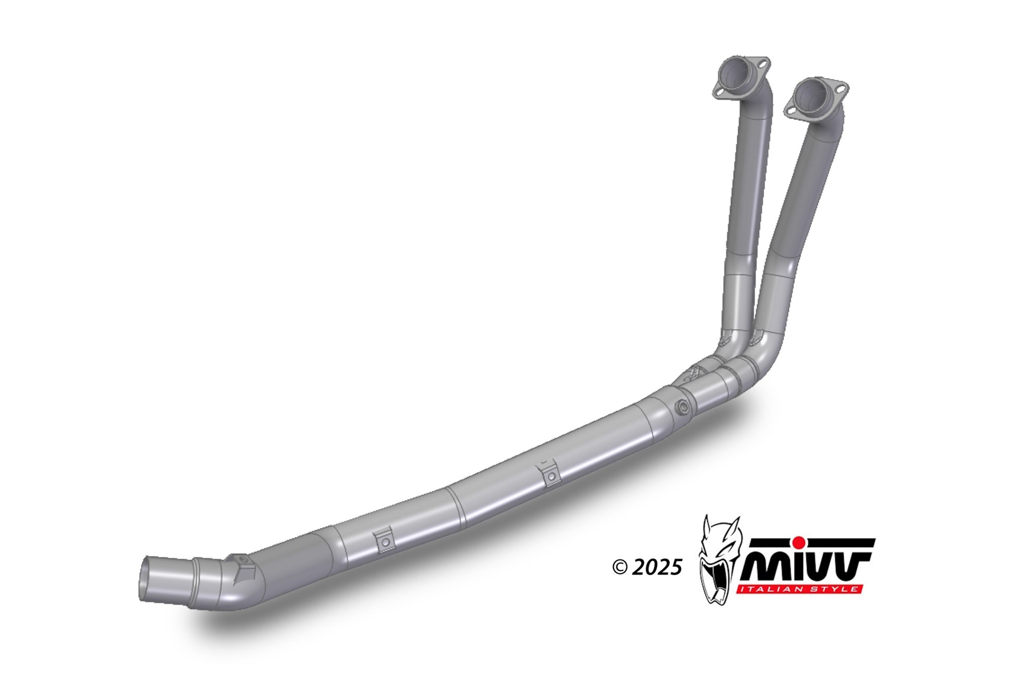 Collettori racing in acciaio Mivv per SUZUKI V-STROM 800 SE 2023-2024