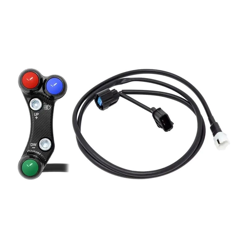 Kit Luce Pioggia Jetprime con Pulsantiera Sinistra Racing per YAMAHA YZF R6 2021-2024