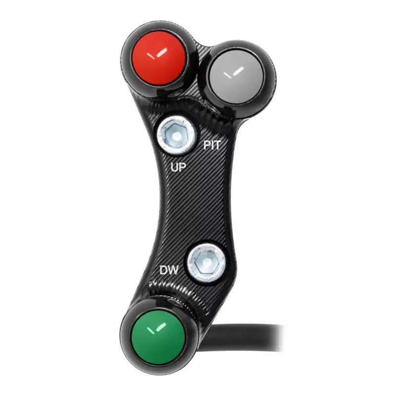 Pulsantiera Jetprime Sinistra SuperSport per Centralina Mectronik per YAMAHA YZF R6 2017-2020