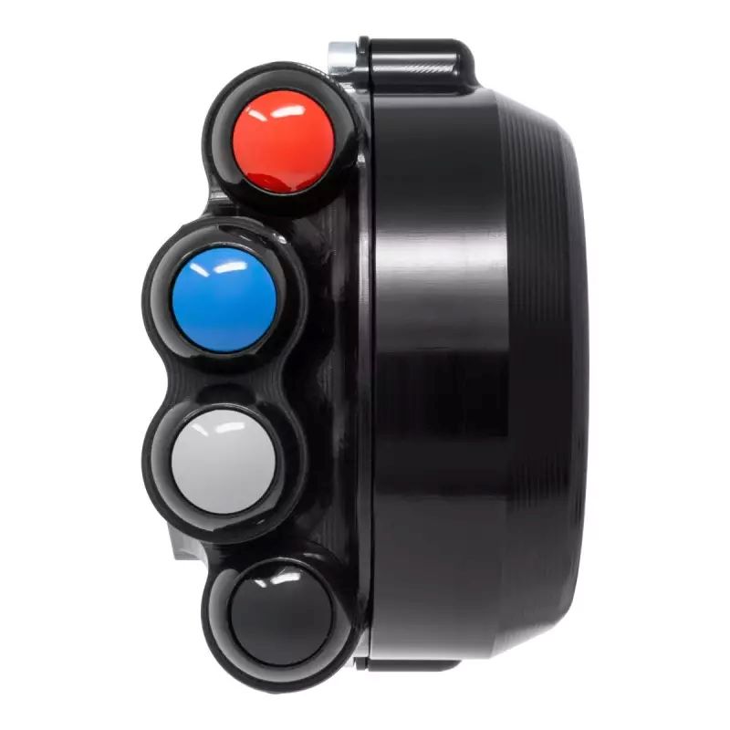 Comando gas Jetprime con pulsantiera integrata nera per BMW M 1000 RR 2020-2024