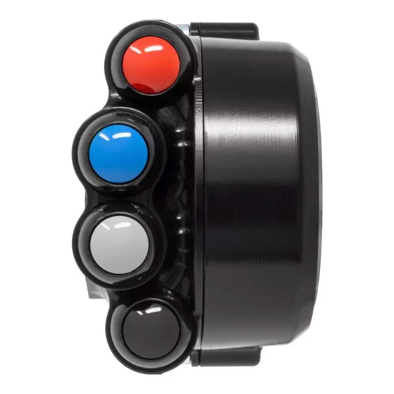 Comando gas Jetprime con pulsantiera integrata nera per BMW F 750 GS 2018-2024