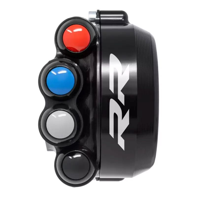 Comando gas Jetprime con pulsantiera integrata Loggata Nero per BMW M 1000 RR 2020-2024