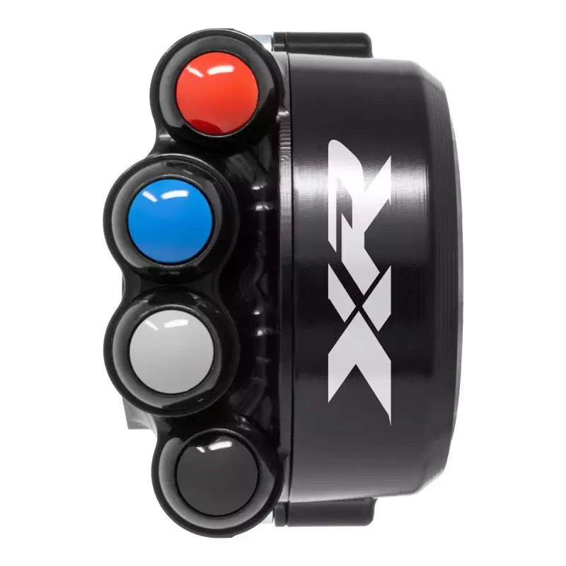 Comando gas Jetprime con pulsantiera integrata Loggata Nero per BMW M 1000 XR 2024
