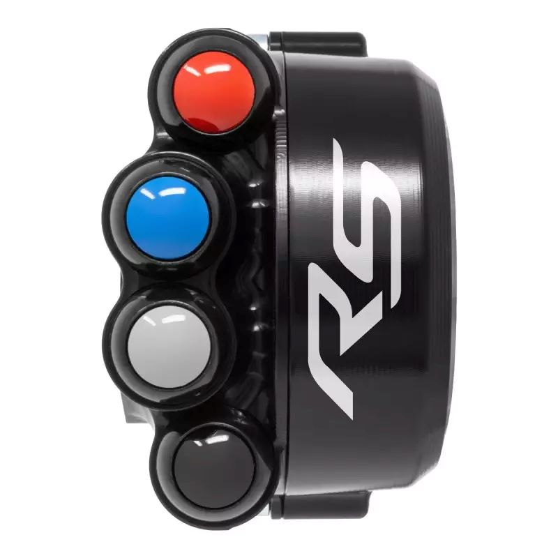 Comando gas Jetprime con pulsantiera integrata Loggata Nero per BMW R 1200 R 2014-2018