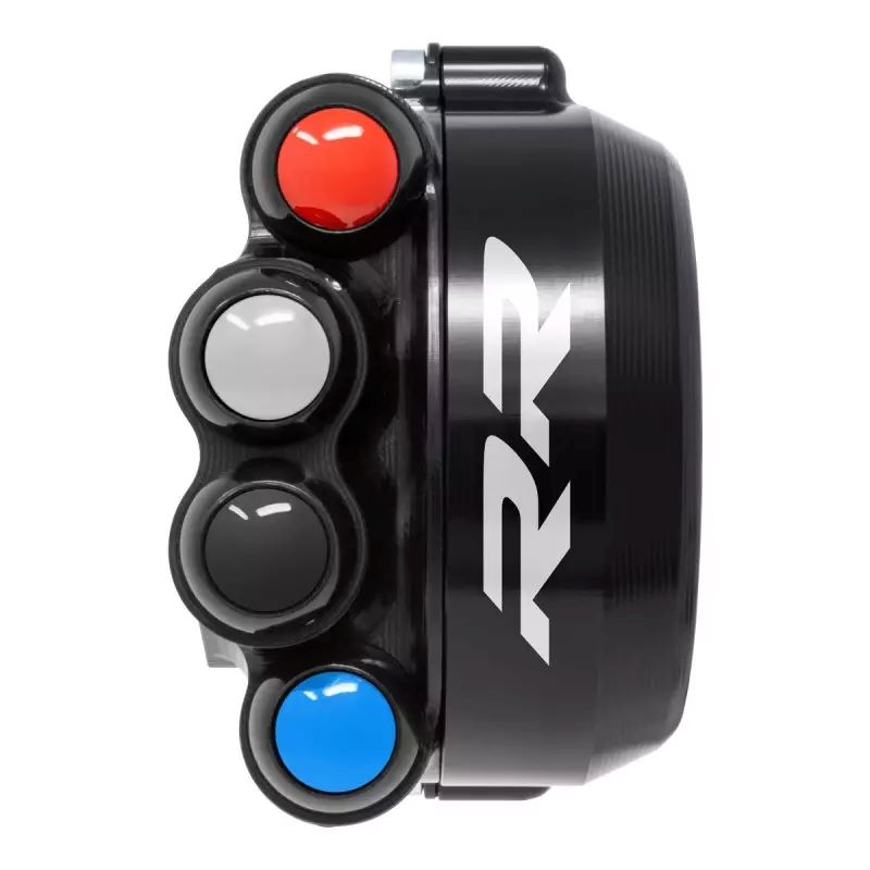 Comando Gas Jetprime con Pulsantiera Integrata Nera Racing con Logo per BMW M 1000 RR 2020-2024