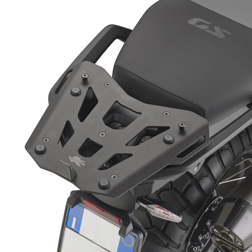 Attacco posteriore in alluminio anodizzato specifico per bauletto MONOKEY per portapacchi originale in plastica per BMW R 1300 GS ADVENTURE 2025