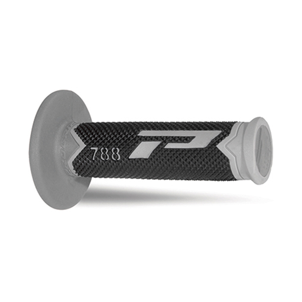 Manopole ProGrip Triple Density Cross Grigio Nero Titanio 788 Offroad
