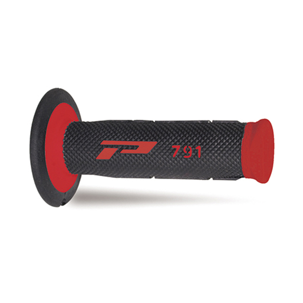 Manopole ProGrip Dual Density Cross Rosso Nero 791 Offroad