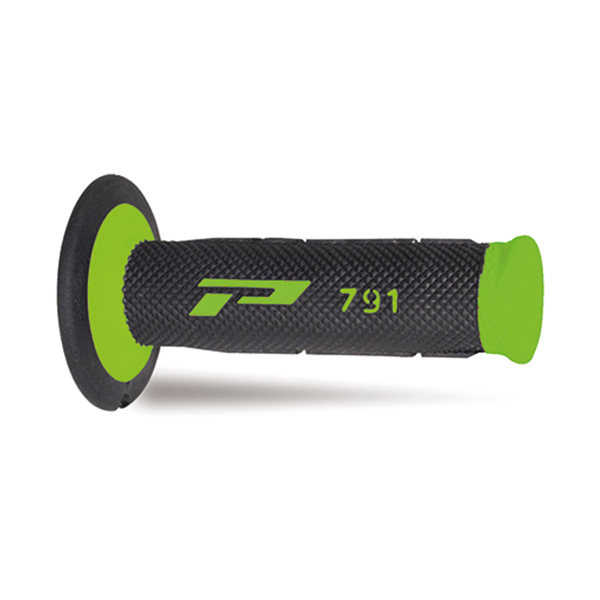 Manopole ProGrip Dual Density Cross Verde Nero 791 Offroad