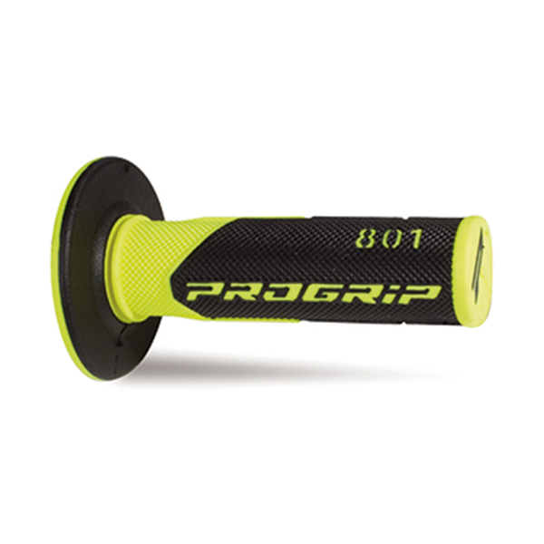 Manopole ProGrip Dual Density Cross Giallo Fluo 801 Offroad