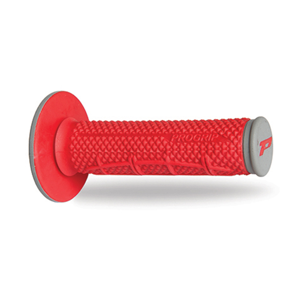 Manopole ProGrip Cross Grigio Rosso 802 Offroad