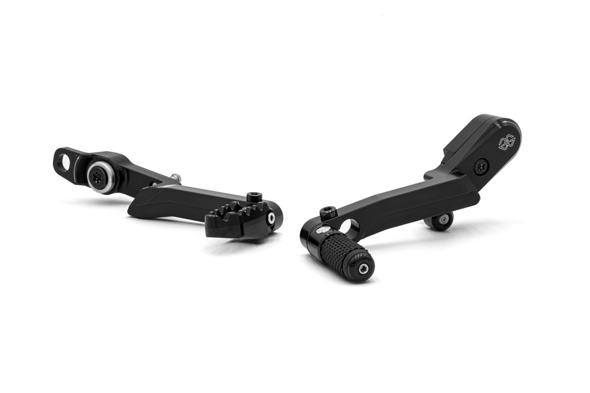 Kit Leva Cambio e Freno per Pedane Gilles Tooling RCT per BMW R 1300 GS 2023-2025